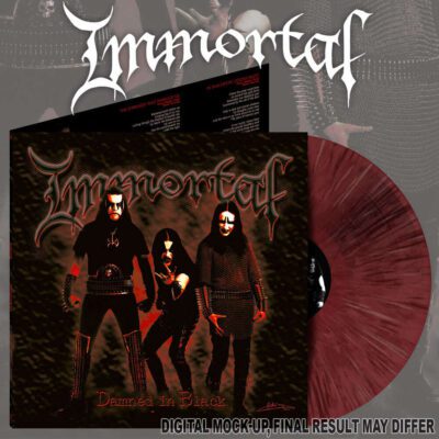 IMMORTAL - DAMNED IN BLACK