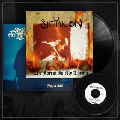 SATYRICON / ENSLAVED - THE FOREST IS MY THRONE / YGGDRASIL